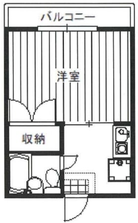 ハイム尾嵜小金井A棟の物件間取画像